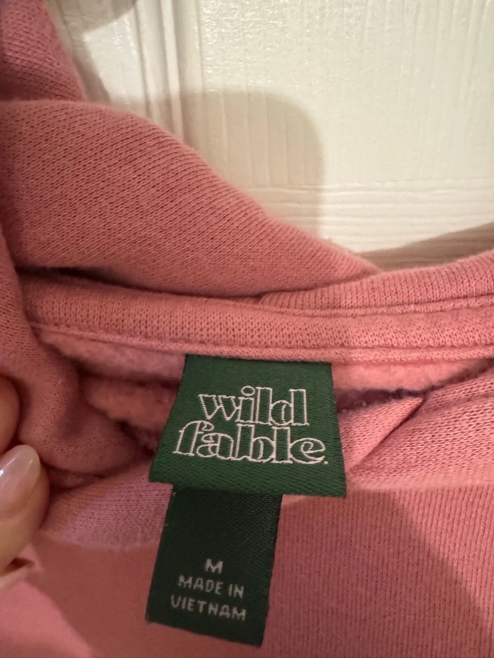 wild fable Dusty Rose Hooded Sweatshirt - Picture 3 of 3